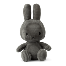 Miffy & Friends Miffy (ECO) Corduroy Grey 33cm