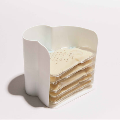 25 Breastmilk Storage Bags & Organiser
