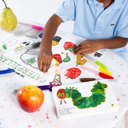 Hey Doodle The Very Hungry Caterpillar Classic Colouring & Doodle Mat Travel Toys Art and Craft for Kids 3yrs+