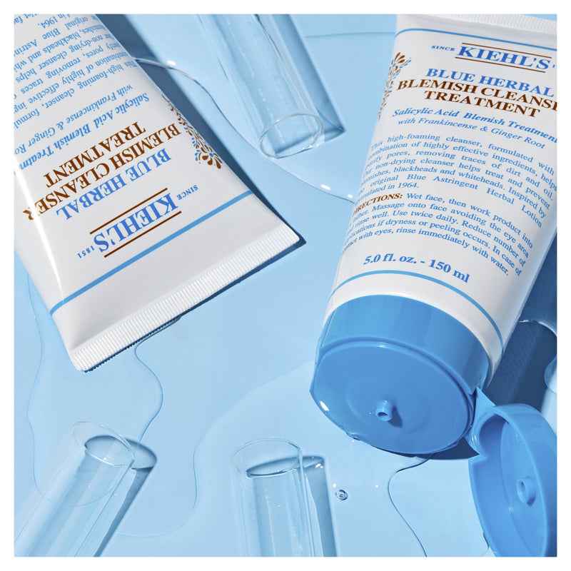 Blue Herbal Acne Cleanser Treatment