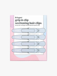 Grip & Clip Alligator Hair Clips for Sectioning and Styling