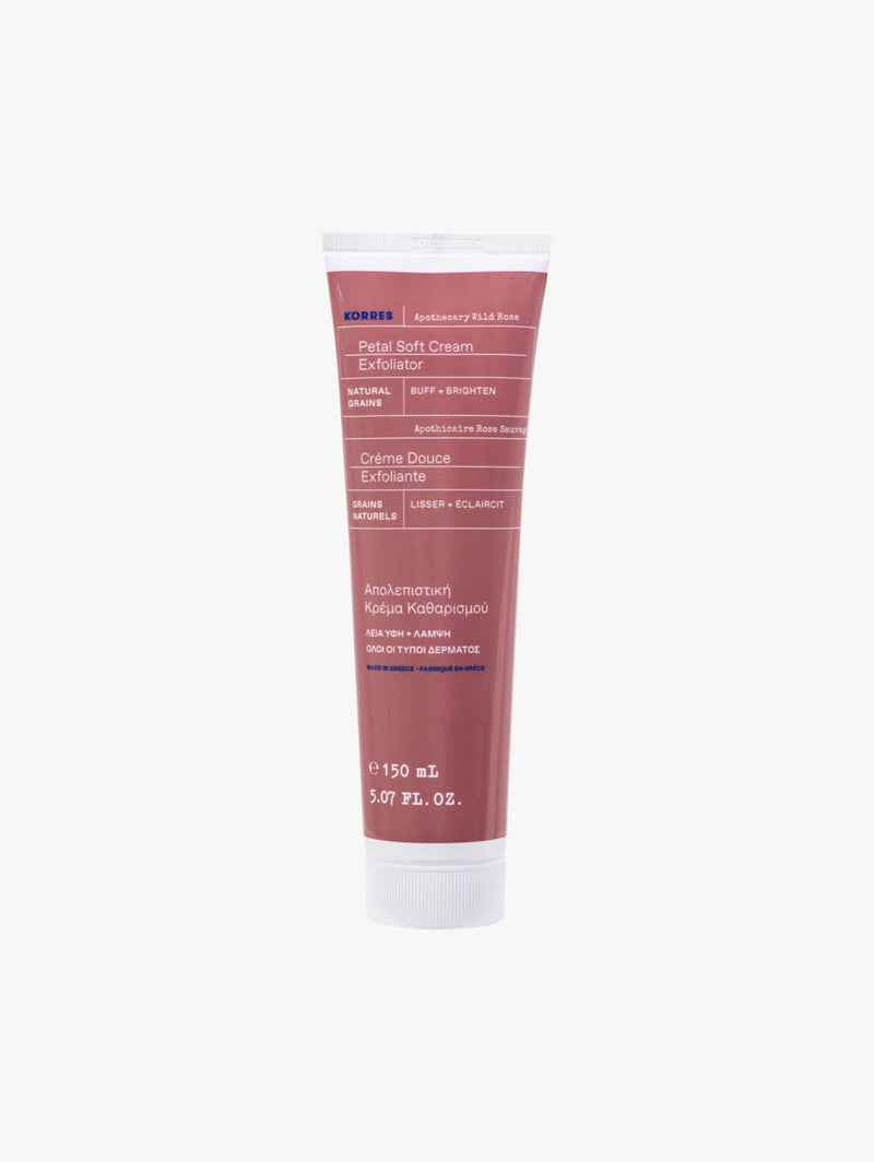 Apothecary Wild Rose Petal Soft Cream Exfoliator