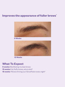 GrowPotion Fluffy Lash + Brow Boosting Serum