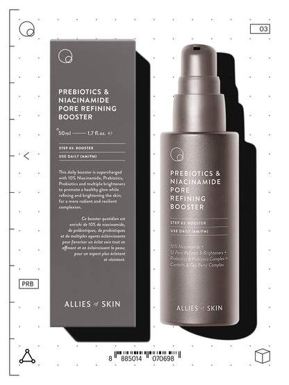 Prebiotics & Niacinamide Pore Refining Booster
