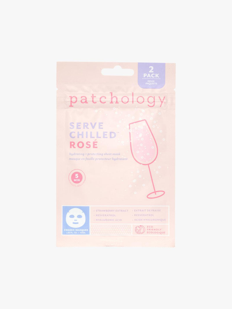 Serve Chilled Rosé Sheet Mask 2 Pack