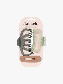 Recycled Plastic Assorted Claw Clips