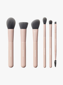 Travel Shaping Essentials Bamboo & Charcoal Infused Travel Brush Set