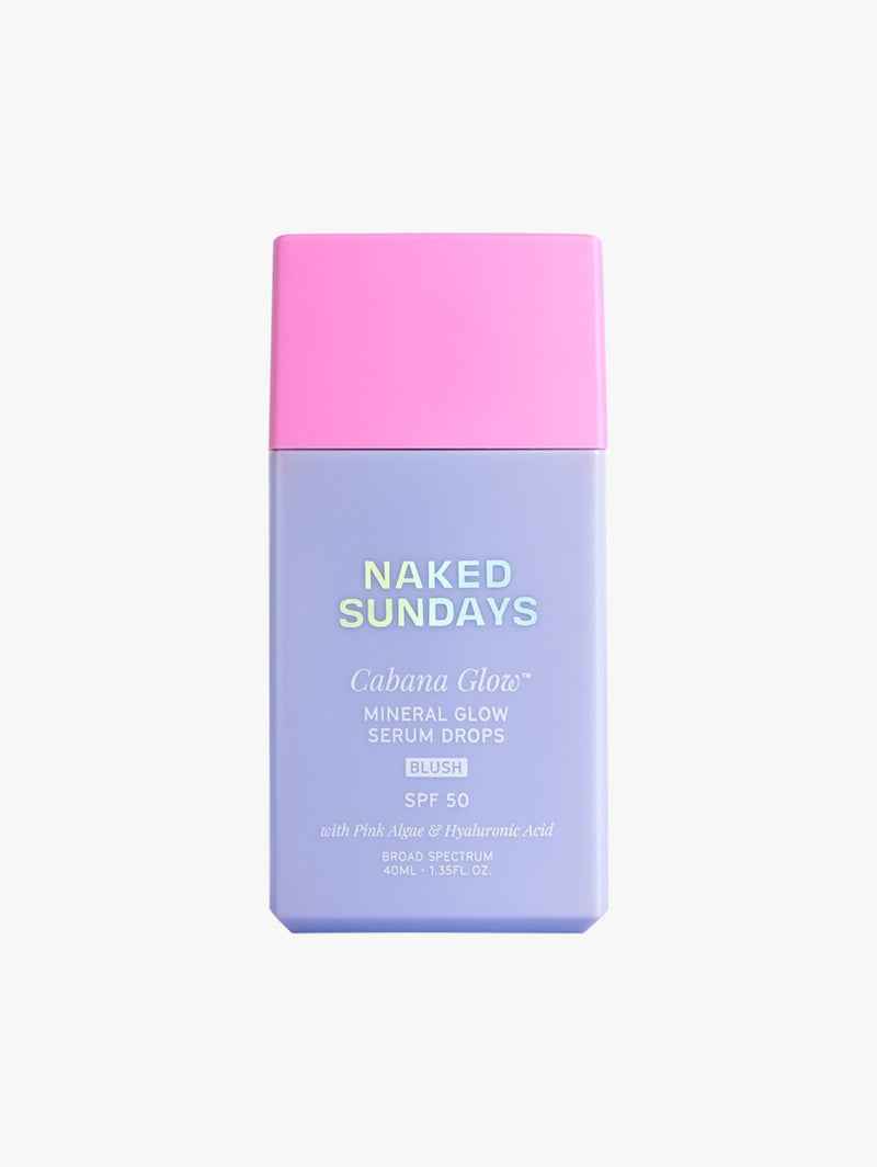 Cabana Glow SPF50+ Mineral Glow Serum Drops Luminising Blush