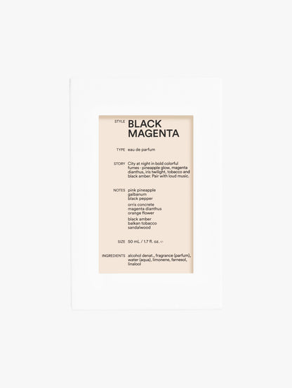 Black Magenta EDP