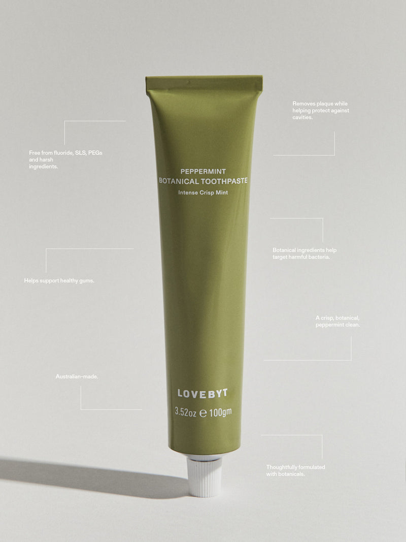 Peppermint Botanical Toothpaste
