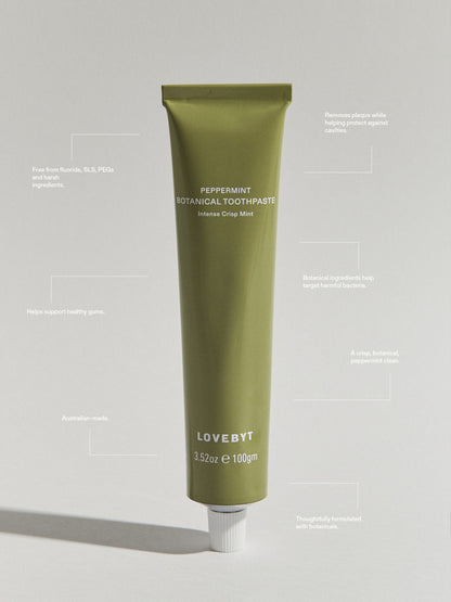 Peppermint Botanical Toothpaste