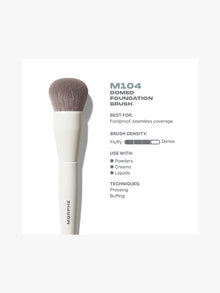 M104 Domed Foundation Brush