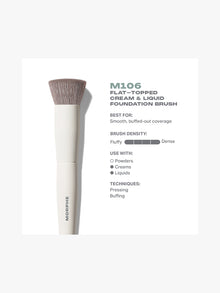 M106 Flat-Topped Foundation Brush