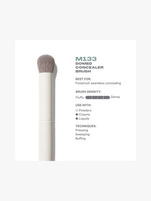 M133 Domed Concealer Brush