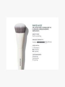 M242 Slanted Cream & Liquid Bronzer Brush