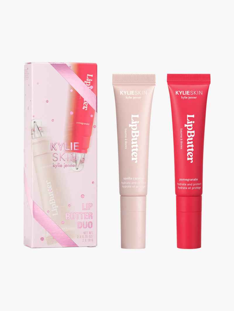 Vanilla Caramel & Pomegranate Lip Butter Duo