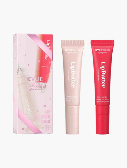 Vanilla Caramel & Pomegranate Lip Butter Duo