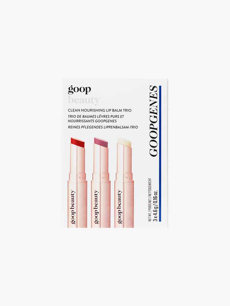 Clean Nourishing Lip Balm Trio