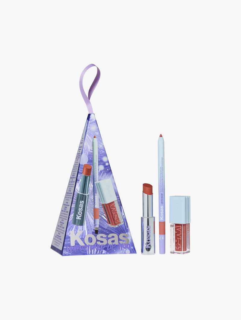 Unbuttoned Lip Trio Ornament