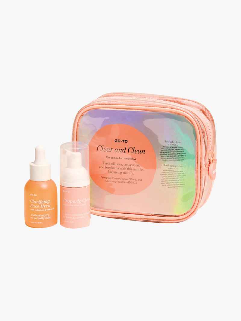 Clear And Clean Skincare Duo