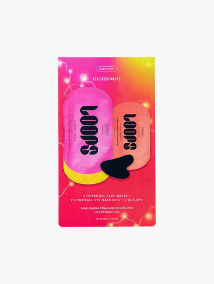 Sculpt & Glow Face Mask Kit
