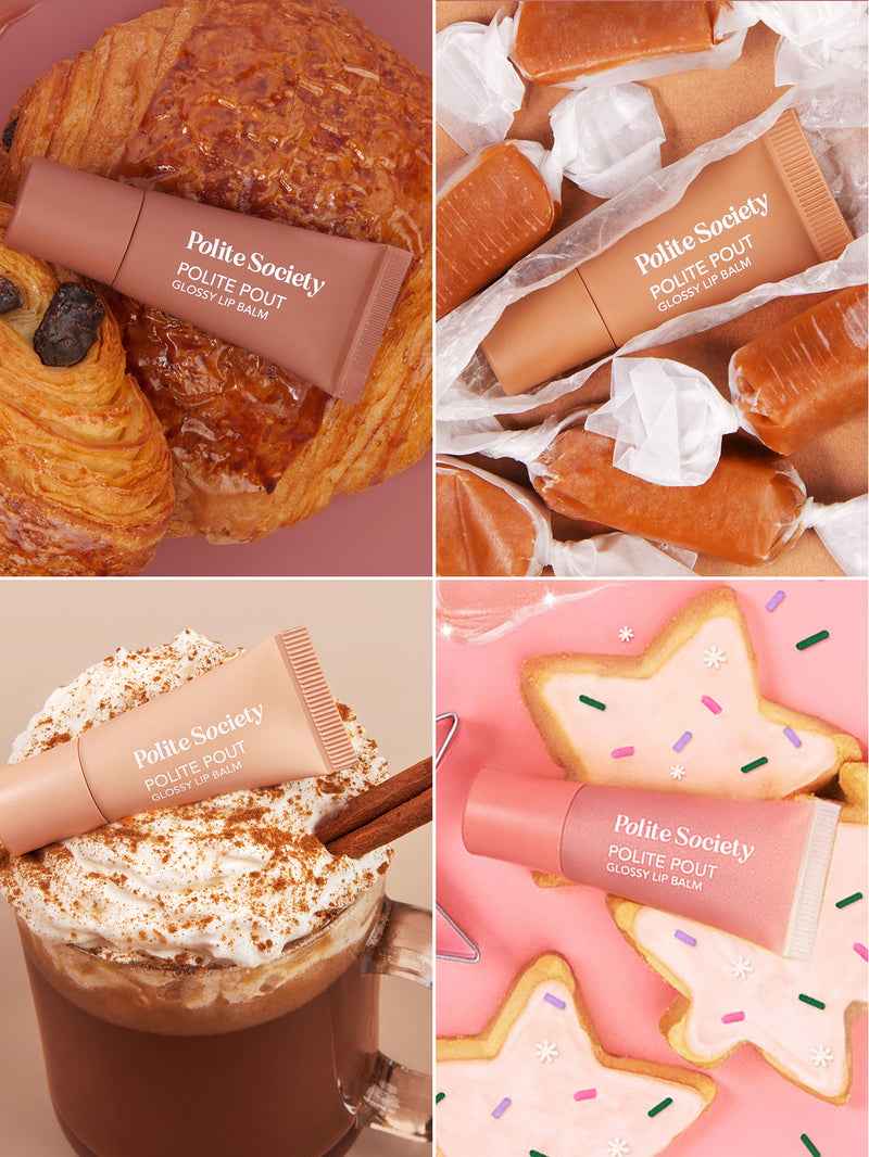 Naughty & Nice Neutrals Lip Balm Ornament