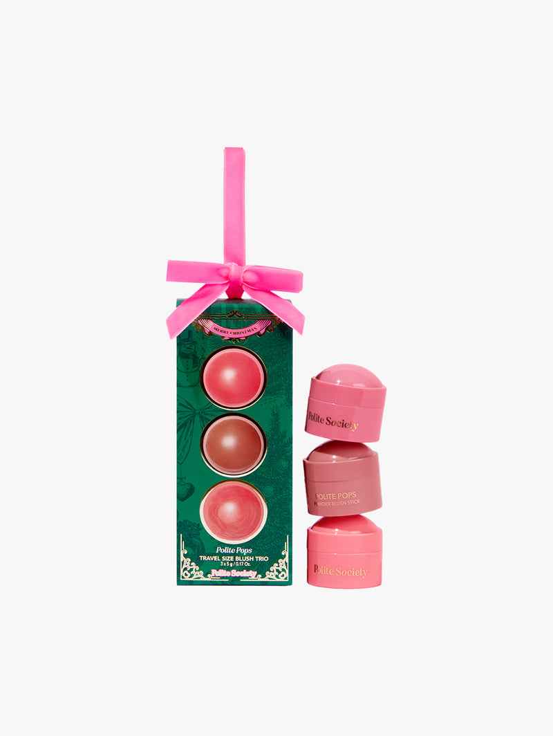 Polite Pops Blush Trio Ornament