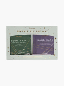 Sparkle All The Way Hand And Foot Mask Set