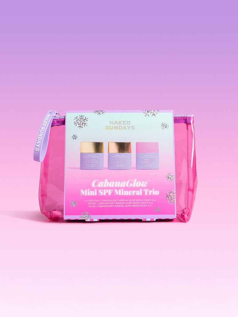 Cabana Glow Mini SPF Mineral Trio
