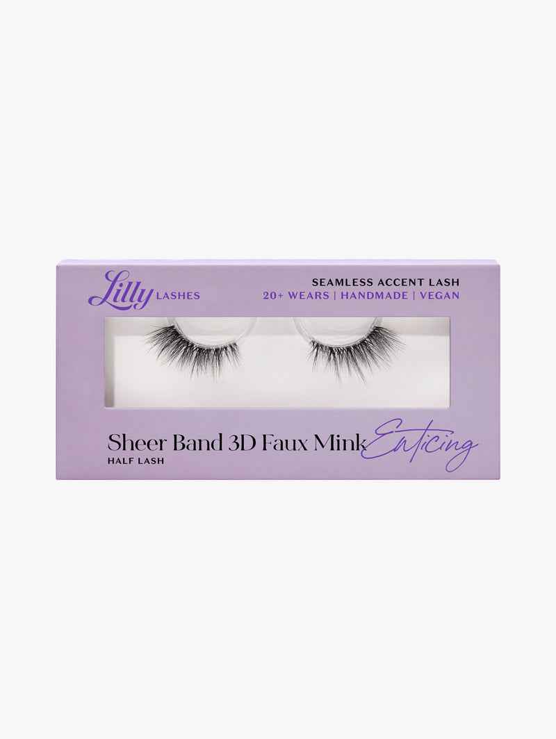 Sheer Band Enticing Half Lash