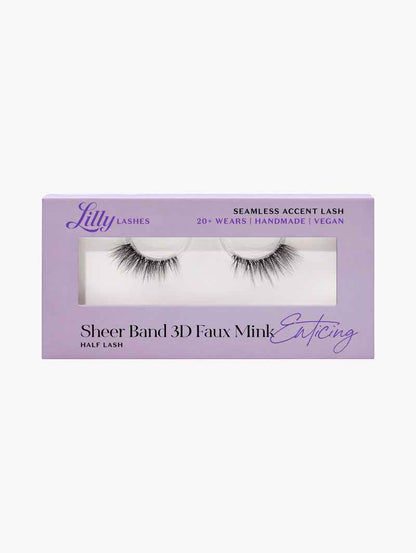 Sheer Band Enticing Half Lash