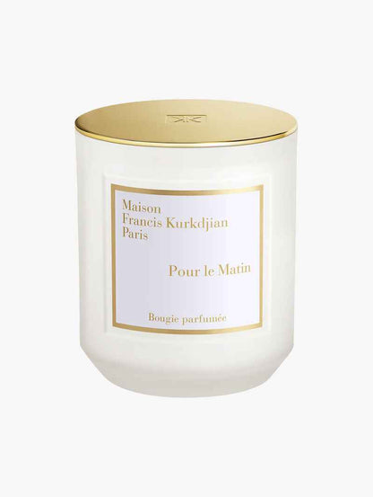 Pour le Matin Candle