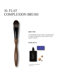 10. Flat Complexion Brush