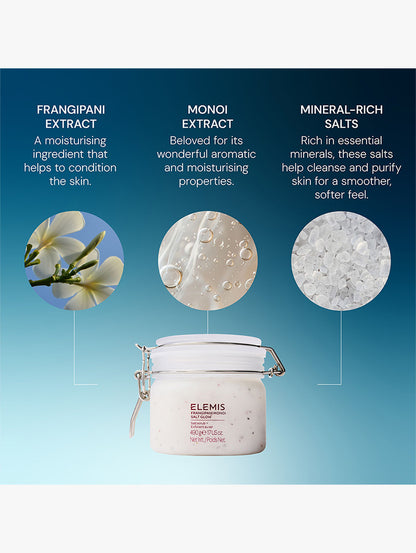 Frangipani Monoi Salt Glow Body Scrub
