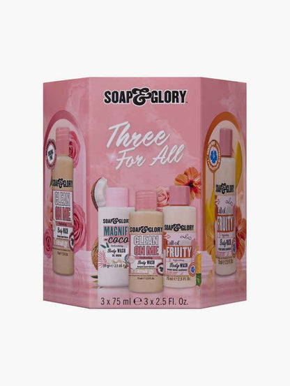 Three For All Body Wash Mini Gift Set