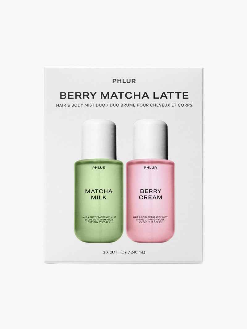 Berry Matcha Latte Set