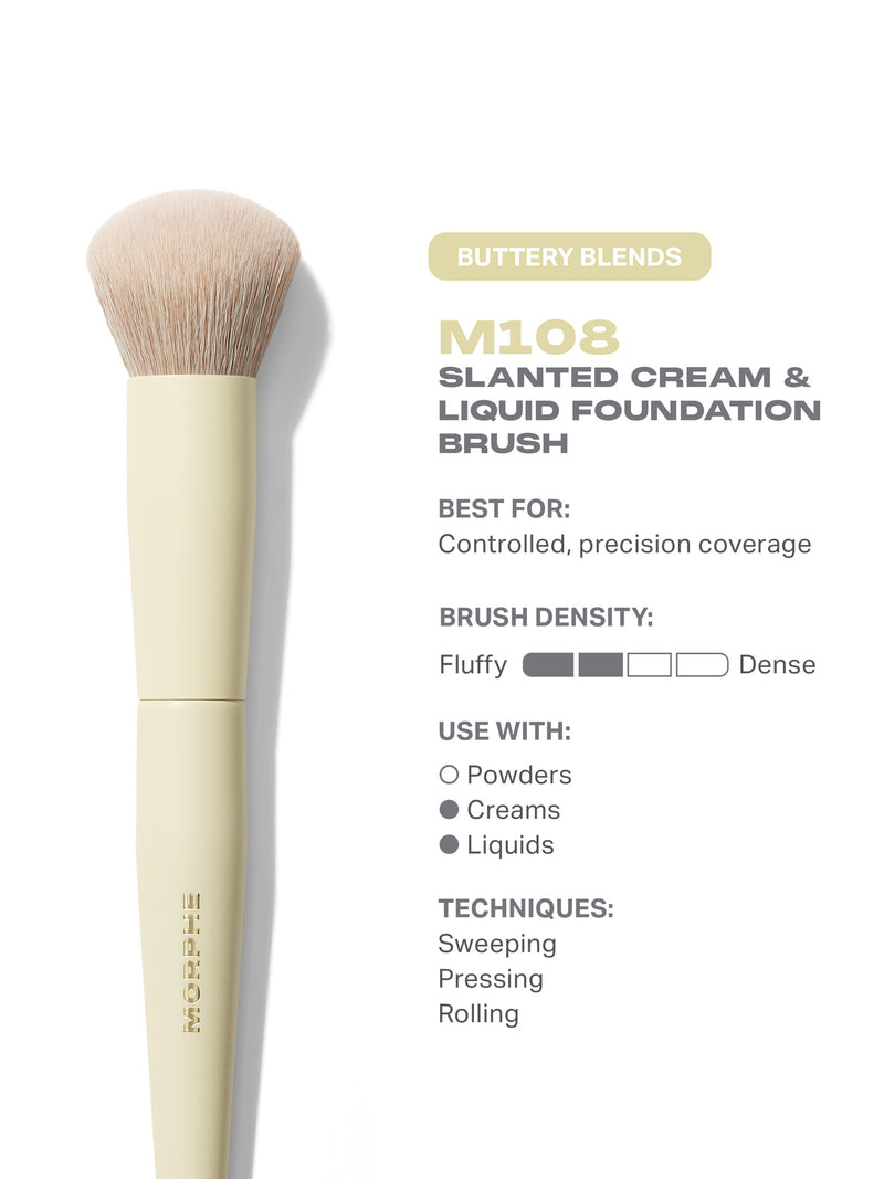 Buttery Blends M108 Foundation Brush