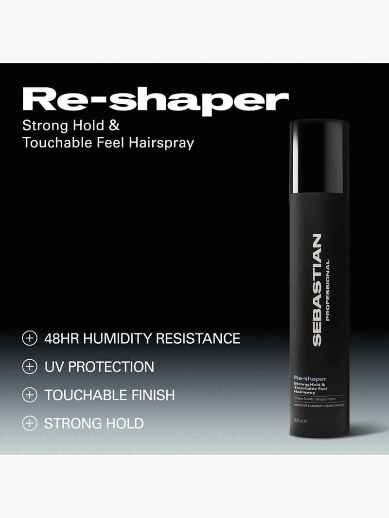 Reshaper Strong Hold & Touchable Feel Hairspray