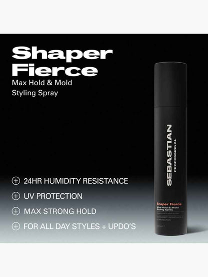 Shaper Fierce Max Hold And Mold Styling Spray