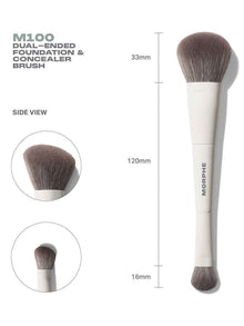 M100 Dual Ended Face Brush