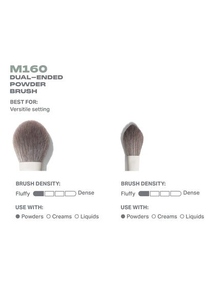 M160 Dual Ended Powder Brush