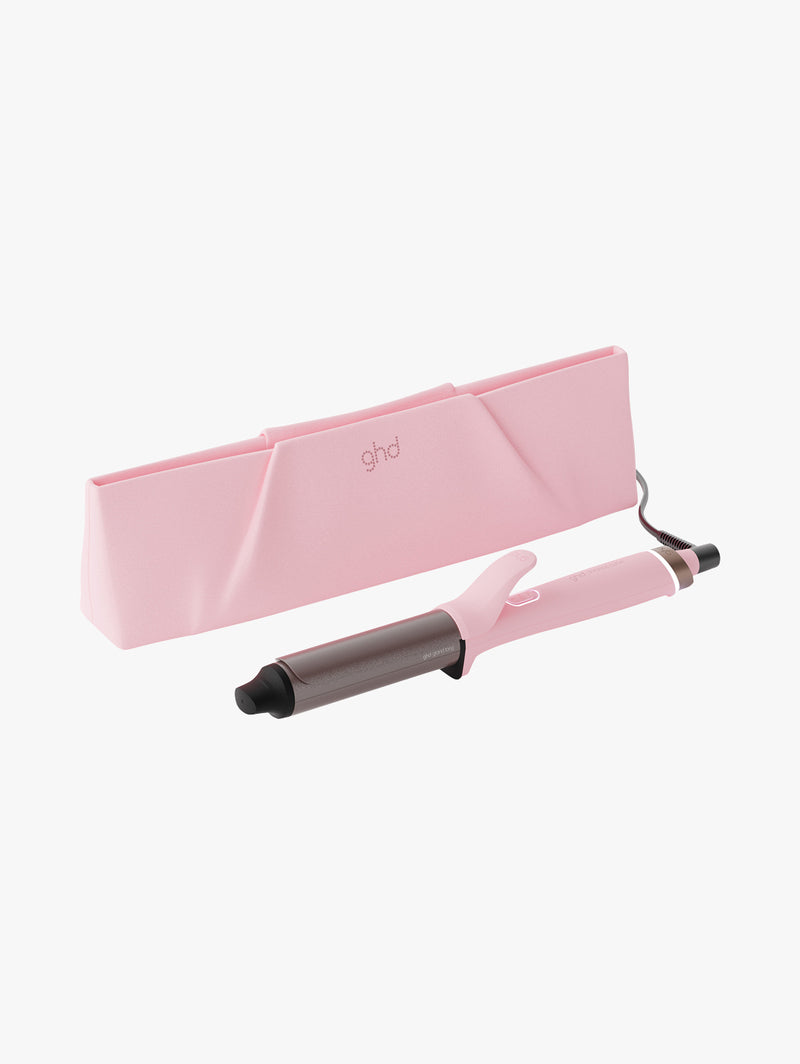 Chronos Curve Grand Curling Tong In Dusted Pink