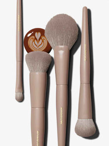 Iced Mocha 4-Piece Face Brush Set