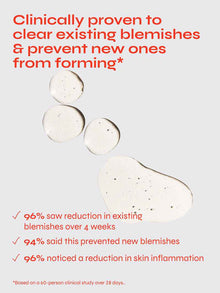 Clear Exfoliating Blemish Serum With 10% AHA + BHA Blend