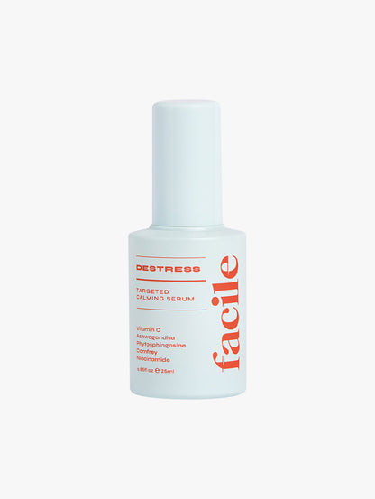 Destress Redness Calming Serum With Vitamin C & Ceramides