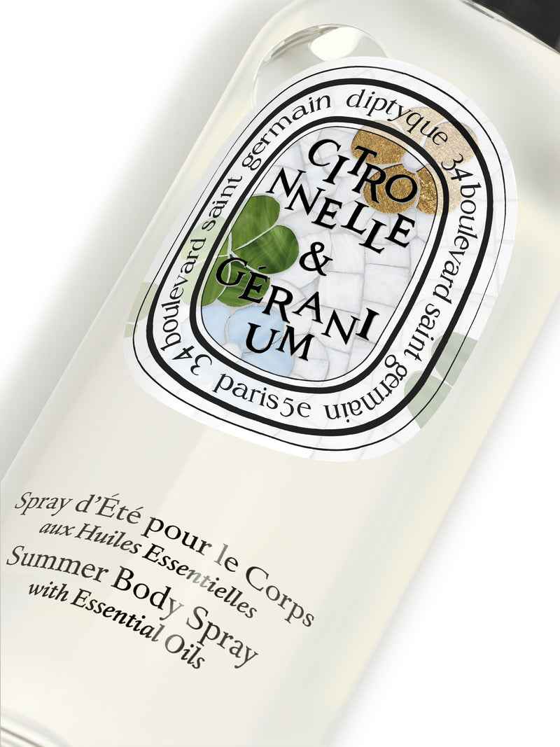 Body Spray Citronnelle & Géranium