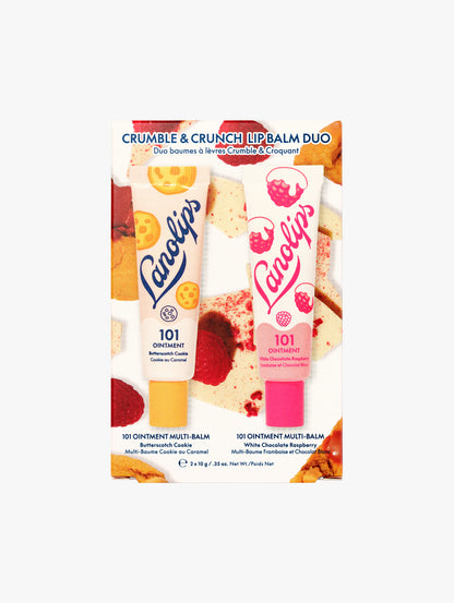 Crumble & Crunch Lip Balm Duo