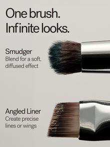 Angled Liner & Smudger Brush