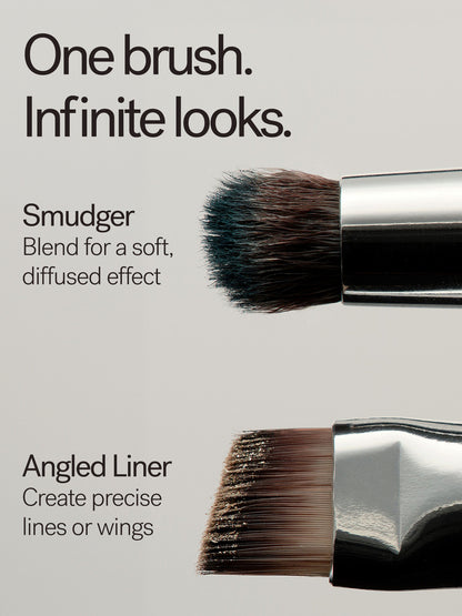 Angled Liner & Smudger Brush