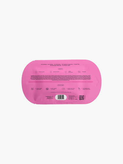 Double Take Glow Glitter Hydrogel Face Mask
